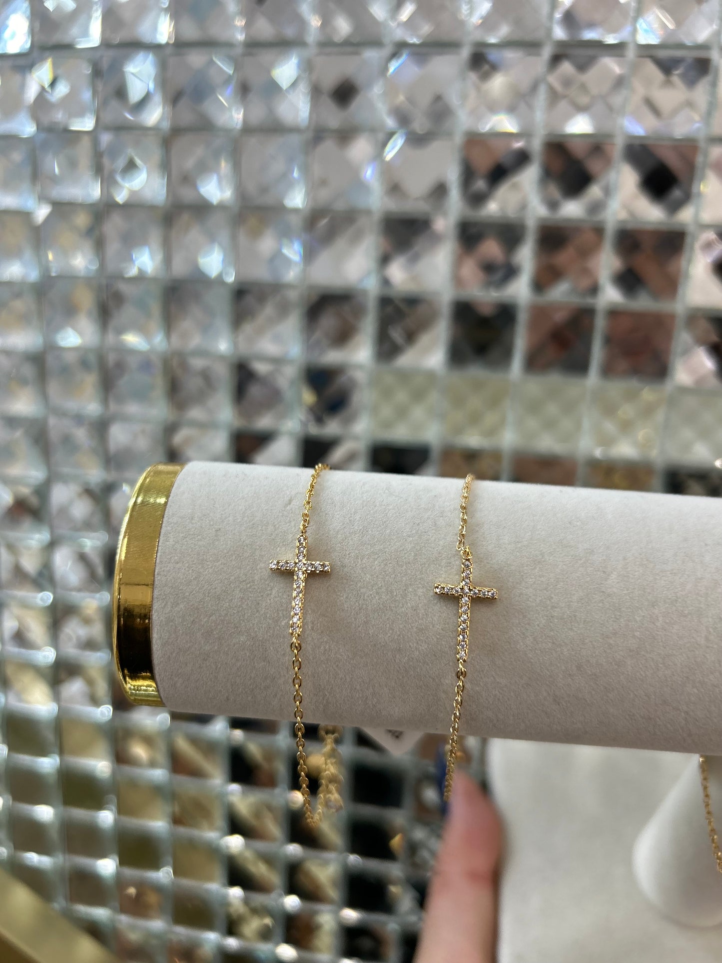 Gold Cross Bracelet✨