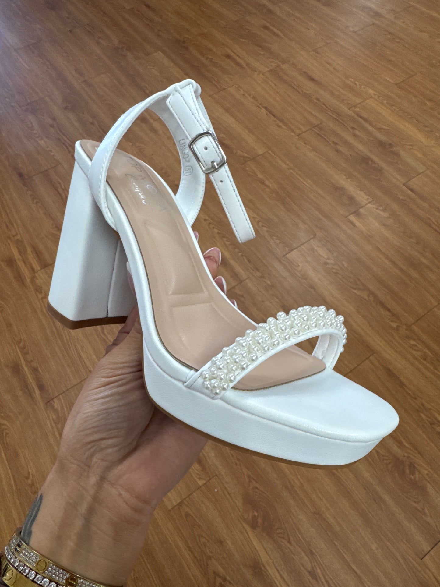 Dove Bridal Heel