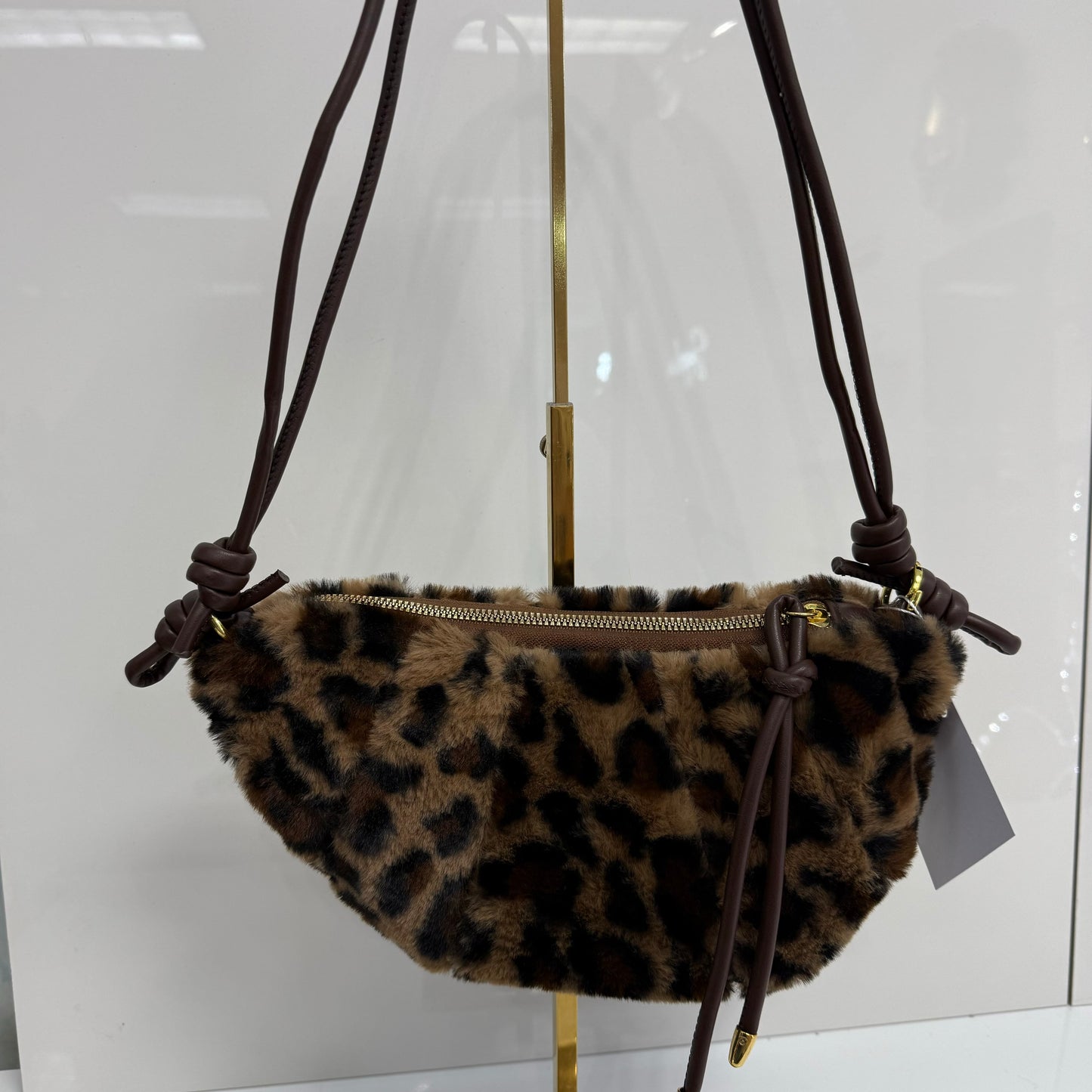 Cheetah saddle bag