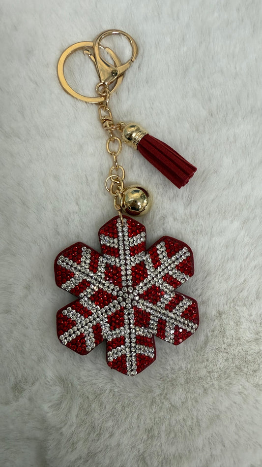 Snow key chain