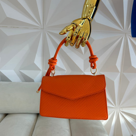 Orange handbag