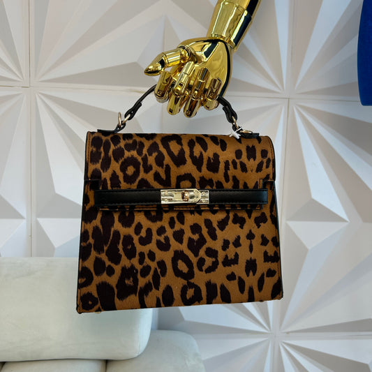 Cheetah handbag