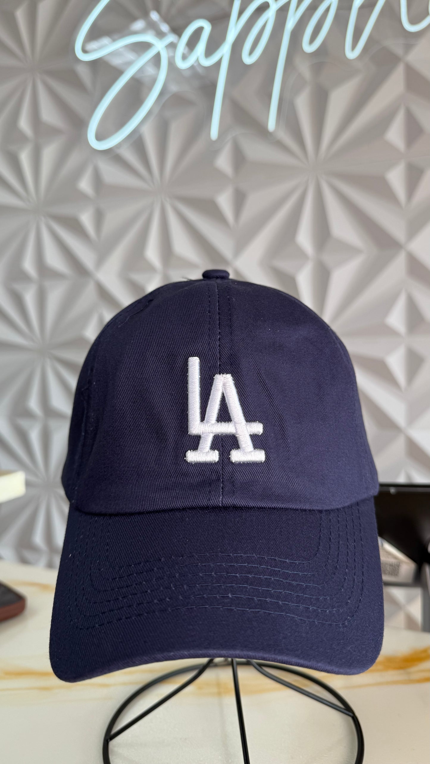 Navy LA HAT