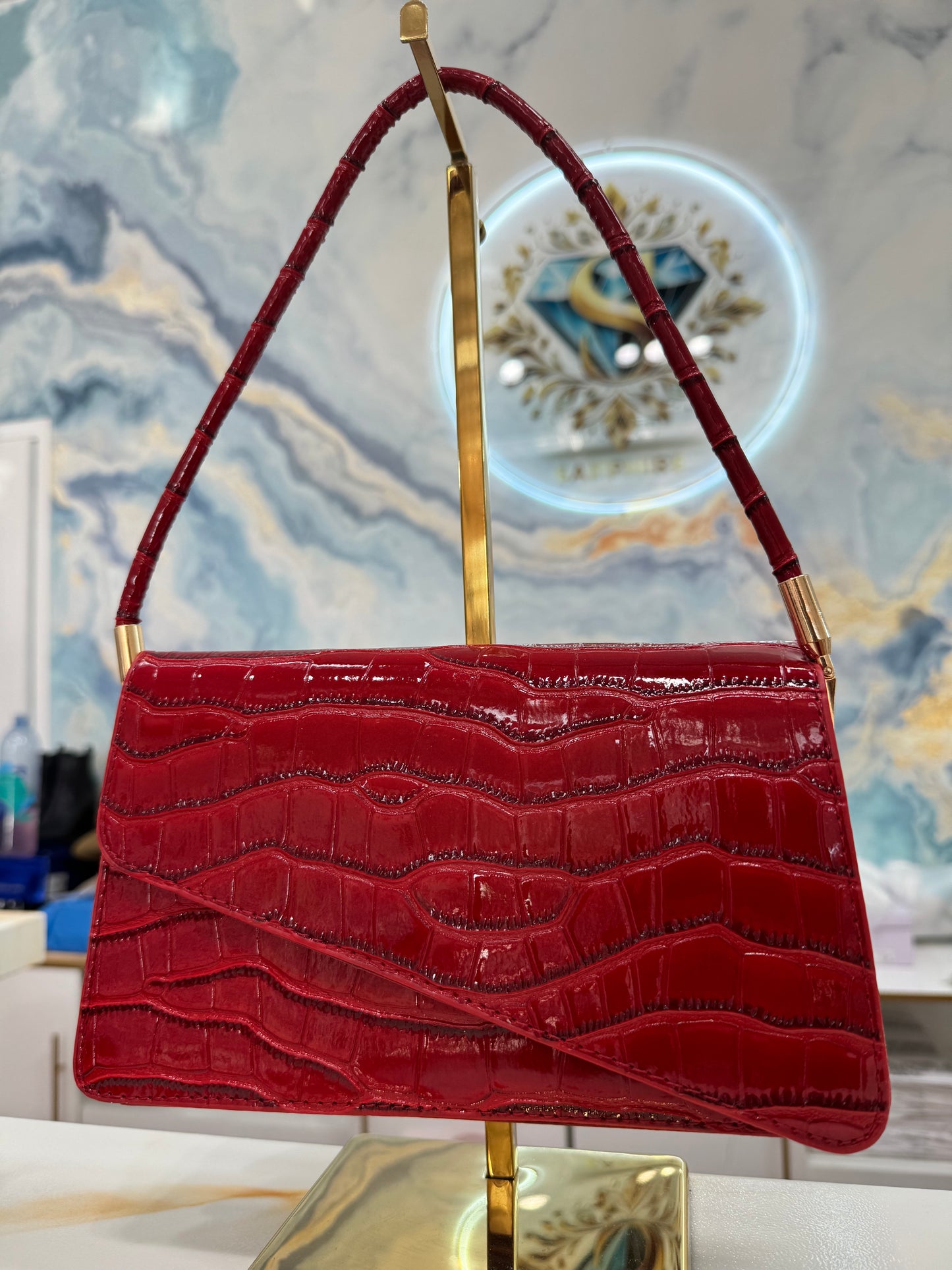 Red Croc Handbag❤️‍🔥