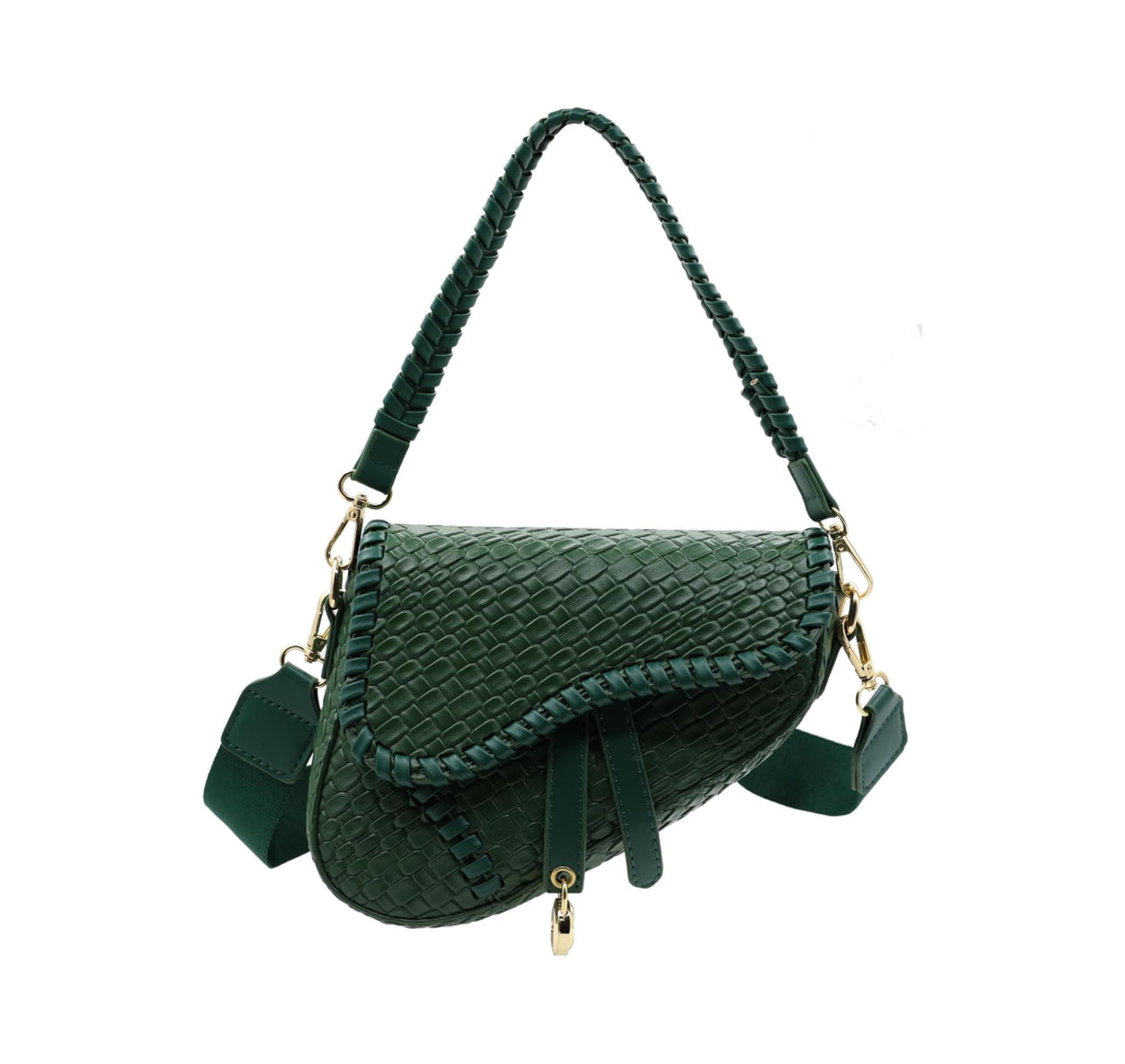 Dark Green Crossbody✨