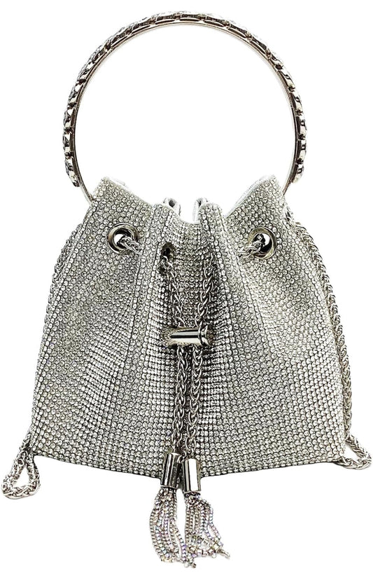 Silver Bucket purse