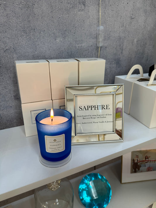 Sapphire Candle