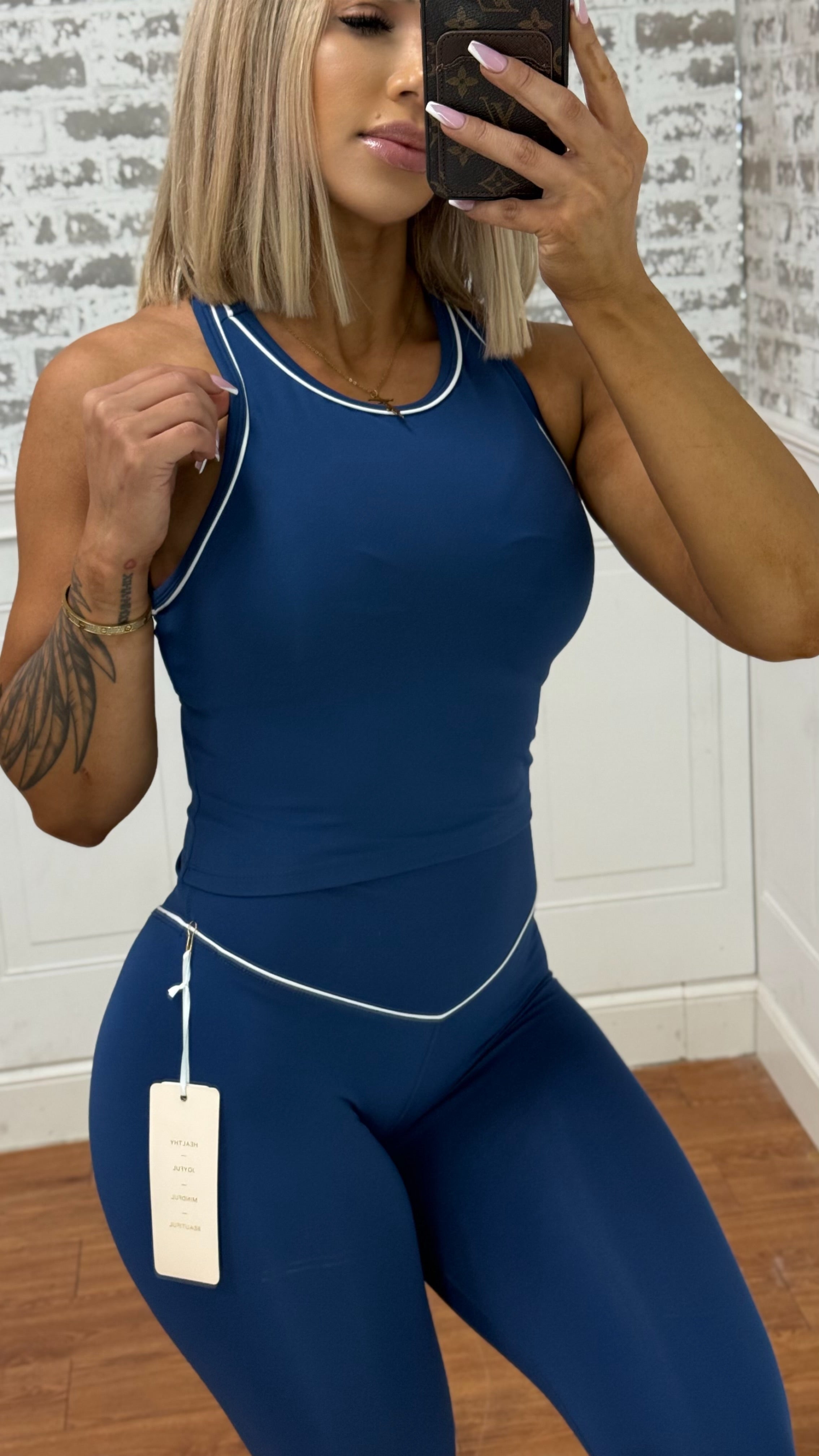 Sapphire Toned & Sexy Tank✨